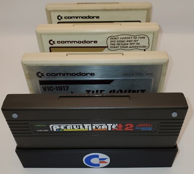 Commodore Vic-20 - Cartridge Holder Storage Tray 10 slots