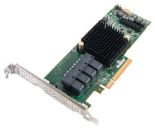 Adaptec 71605 1GB 16-Port 6Gbps SATA / SAS PCIe x8 3.0 RAID Controller Card