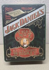 Jack Daniels Old Time Tennessee #7 Whiskey Tin Hudson Scott & Sons Man Cave Deco