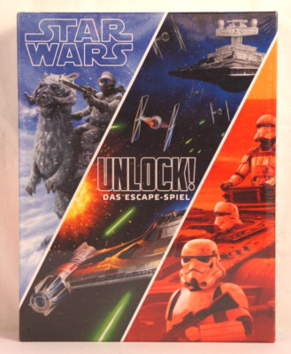 Star Wars Unlock Das Escape-Spiel - Asmodee - Deutsche Version Neu mit Rechnung