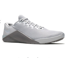 Nike Metcon 5 Gunsmoke Wolf Gray Crossfit Training Weightlifting Mens 12 UK 11