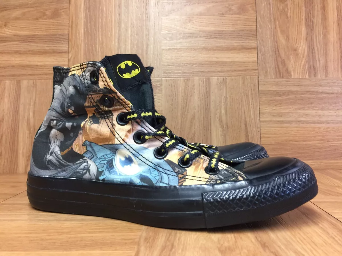 RARE Converse Batman DC Comics Multicolored Shoes 5 Men s 7 Women s 150505C