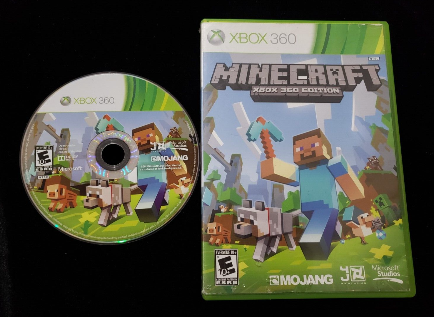 Minecraft Xbox 360 Edition (2013), in Portuguese, completely in