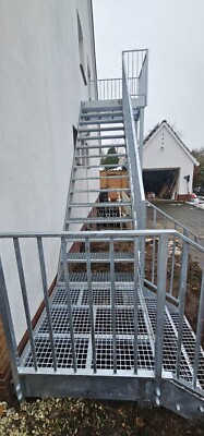 Hochwertige Außentreppen aus Metall - Maßanfertigung nach Ihren Wünsch aus Polen