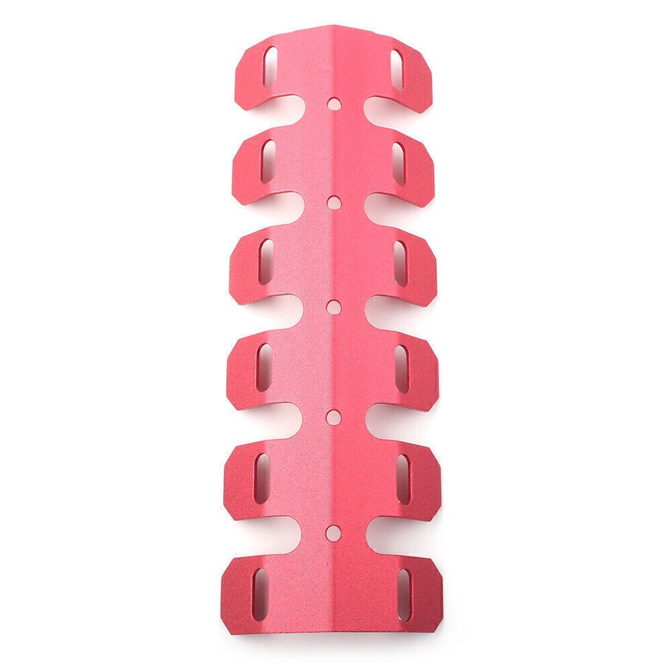 Red Motorcycle Exhaust Muffler Pipe Heat Shield Cover Heel Guard For