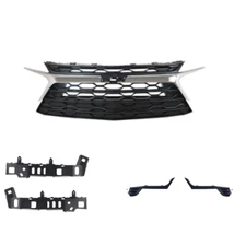 Front Bumper Cover Grille Assembly Grill Fit For 2023-2025 Chevrolet Blazer