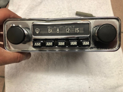 Blaupunkt Hamburg S # z251267 vintage radio OEM on Porsche 356