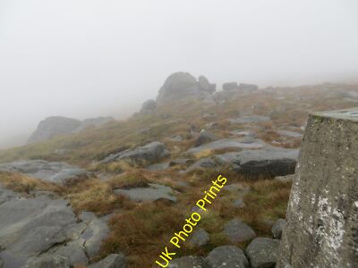 Foto 12x8 Blick von Wards Stein Triangulationssäule auf einem nebligen Oktober c2015