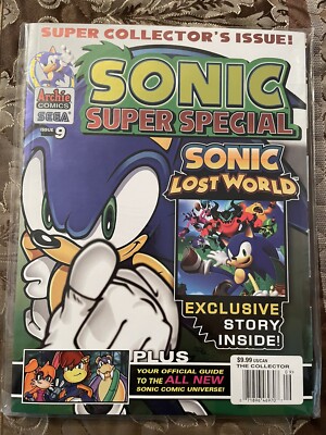 Sonic Super Special Issue 9 Collectors Issue Magazine