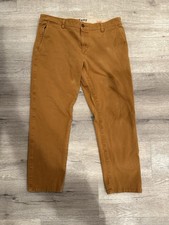 Dockers Mens Slim Fit Smart 360 Flex Brown Khaki Pants, Size 36x30
