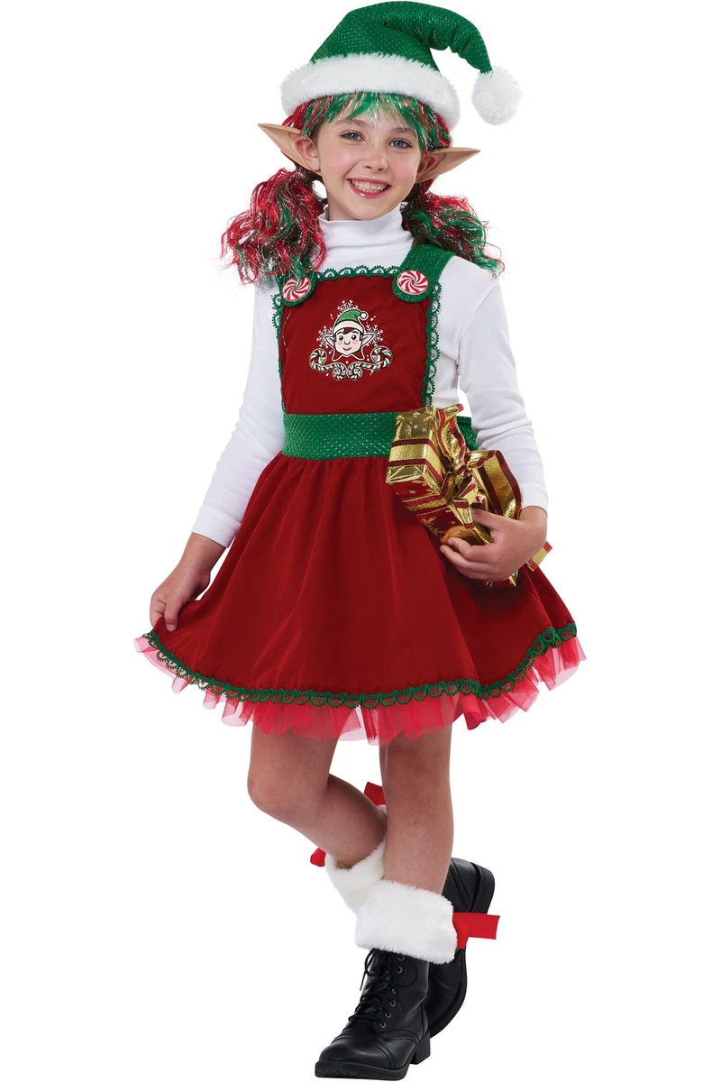 Disfraz Duende Terciopelo Lentejuelas Vestido De Navidad Para Niña | Disfraz De Elfo O Mamá Noel | Terciopelo Con Tul Y Lentejuelas | Incluye Diadema | Tallas 1 A 5 Años | Rojo Y Verde Festivo Disfraz Duende Terciopelo Lentejuelas Vestido De Navidad Para Niña | Disfraz De Elfo O Mamá Noel | Terciopelo Con Tul Y Lentejuelas | Incluye Diadema | Tallas 1 A 5 Años | Rojo Y Verde Festivo