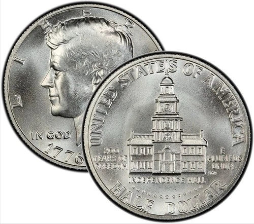 Kennedy Half Dollar Coin Set Uncirculated 1976 Bicentennial P D 50c Estate Sale