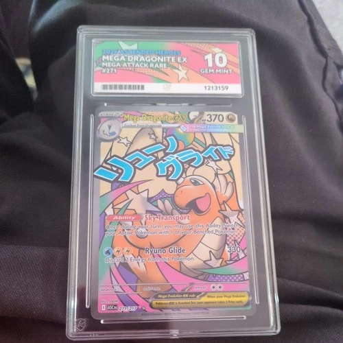 POKEMON MEGA DRAGONITE EX 271 ACE 10