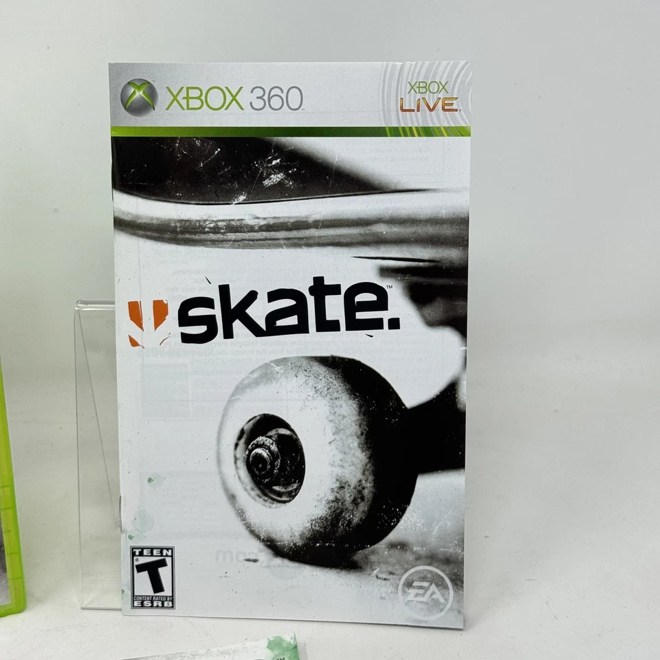 Skate Standard Edition Xbox 360 Video Game Multiplayer EA - CIB - Image 3 of 4