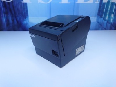 Epson TM-T88IIIP Receipt Printer Model M129C w/Power Adapter Serial Navy