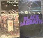 Black Sabbath LP Lot Live Evil Master of Reality Mob Rules Live at Last