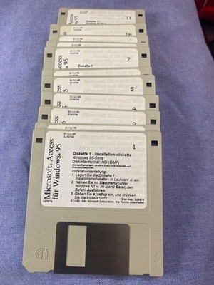 Original Microsoft Acces für Win95 Disketten