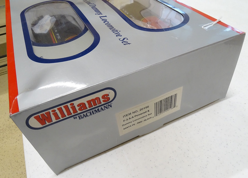 Williams Santa Fe 20196 F-3 A-A Powered Locomotive Set / FedEx FS - Picture 23 of 23