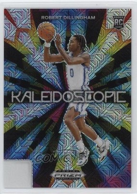 2024 Prizm Draft Picks Kaleidoscopic Mojo 7/25 Rob Dillingham #7 Rookie RC 3s8