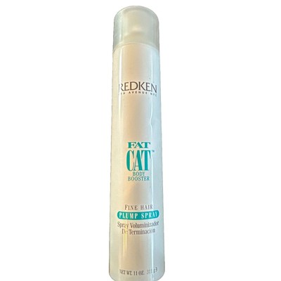 REDKEN FAT CAT Body Booster Plumping Spray for Fine Hair. Voluminizer Plump FAST