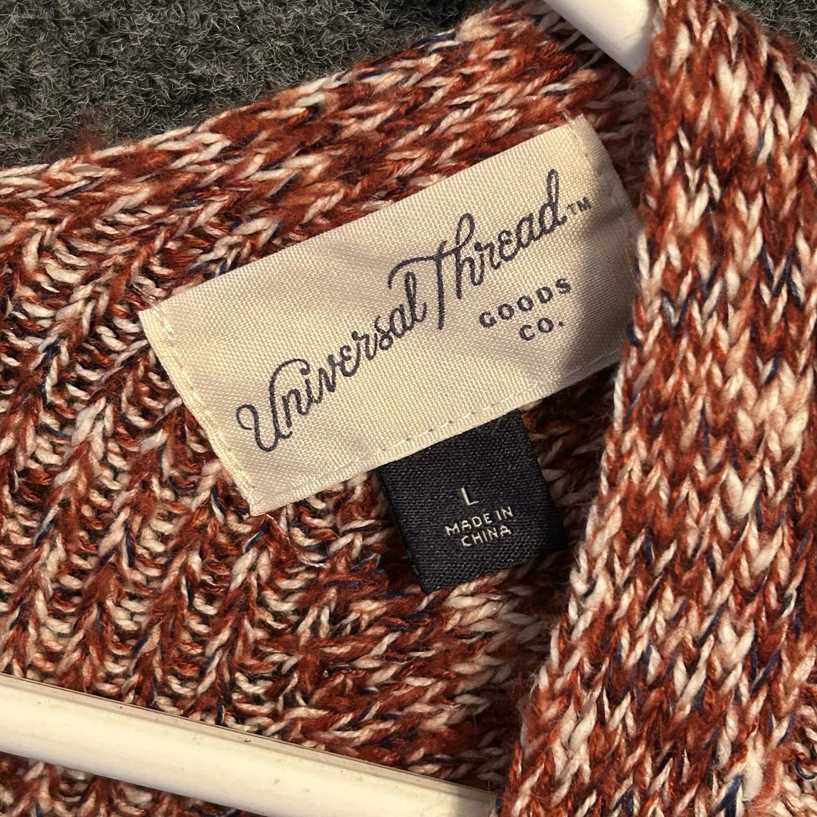 Universal Thread Fall Colors Open Front Knit Card… - image 1