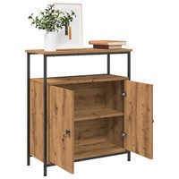 Sideboard Anrichte Schrank Lowboard Wohnzimmer Artisan-Eiche 70X30X80 Cm Spanpla
