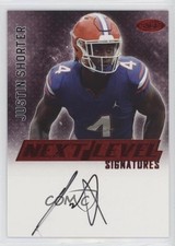 2023 SAGE Low Series Next Level Signatures Red Justin Shorter #NLS-JS Auto 2b2