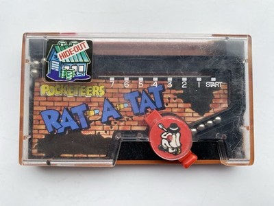 1978 Tomy Pocketeer Rat-A-Tat Hand Schießspiel Spielzeug Vintage Sammlerstück