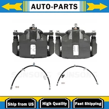 Front Brake Calipers Front Brake Hoses Line Fits 1991 Acura Legend