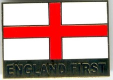 ENGLAND FIRST ST GEORGE LOYALIST ENGLISH CASUAL FOOTBAL BADGE