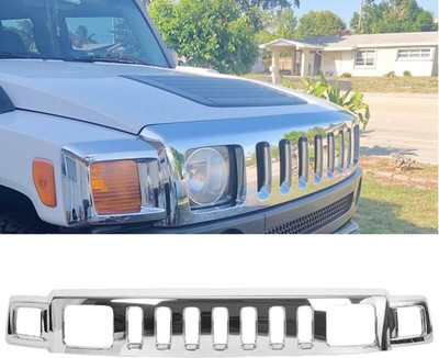 Front Grill Compatible with 2006-2010 Hummer H3 Hu1200101 15834196 Front Bumper