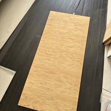 Oak Veneer (Both Sides) MDF Panel Sheet 5mm 117cm x 54cm for cladding, etc