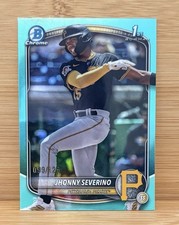 2025 Bowman Chrome - Prospects Jhonny Severino  #BCP-233 Aqua Refractor 99/125