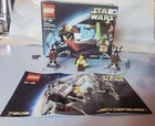 2002 LEGO Star Wars Sets 7103 Jedi Duel and 7203 Jedi Defense I COMPLETE