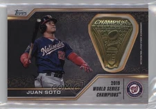 2021 Topps Commemorative World Series Rings Juan Soto #WSR-JS hg6