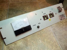 Bird 4522 43 Thruline WattMeter RF Dual Line Section Panel Rack Mount Meter