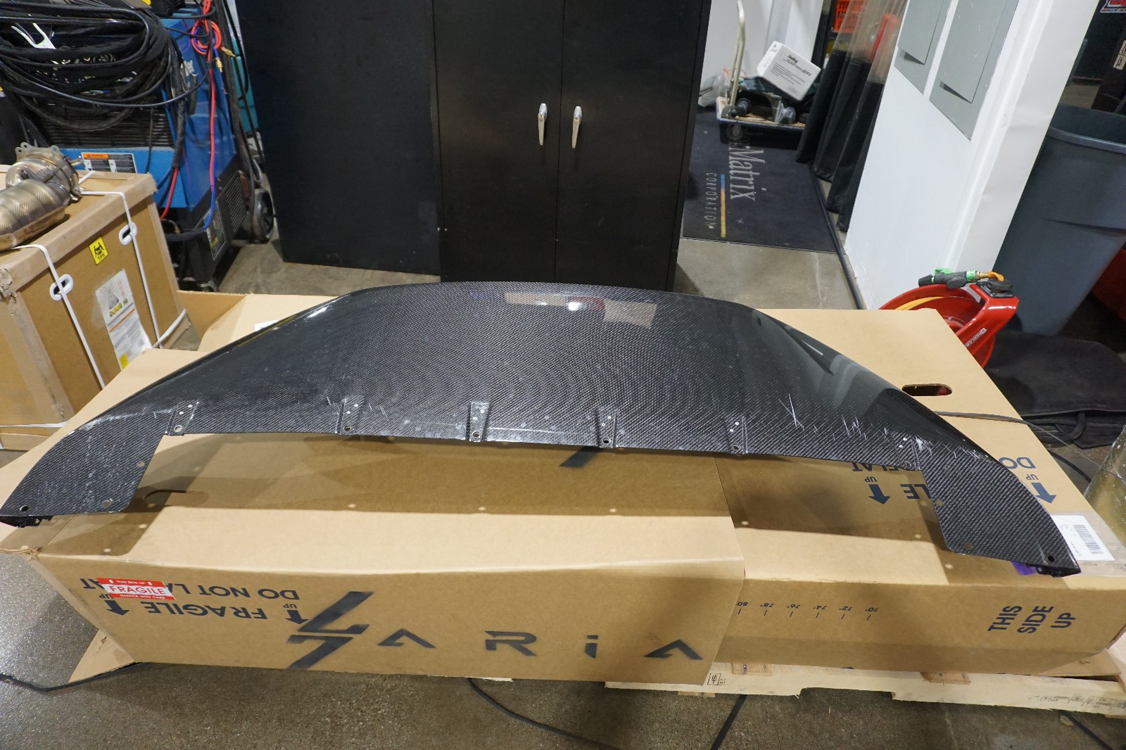 670175067 2022 Maserati MC20 Lower Front Bumper / Splitter Carbon Fiber Take Off