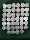 Lot Of 40 Morgan Silver Dollars - 1921 Date, Good Condition, See Description