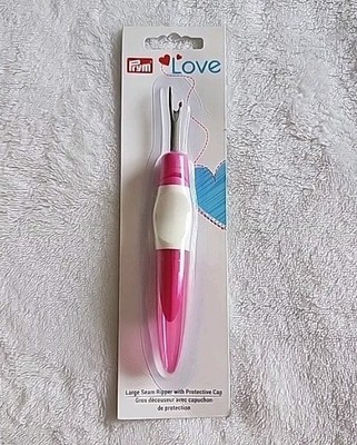 Stitch Rippers LARGE by Prym Love Pink & Prym Ergonomic Seam Ripperwith Cap New