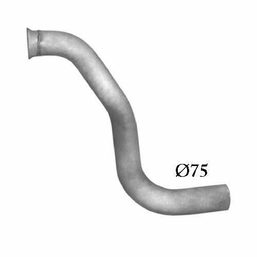 Tuyau avant Mercedes Atego 4.2 résistant pour stopper les fuites de gaz depuis 1997