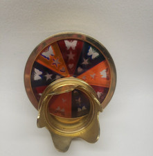 Brass Kaleidoscope Wheel • Butterfly • Star • Heart
