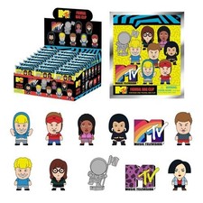 MTV Shows 3D Foam Bag Clip CASE OF 24 SEALED BAGS!