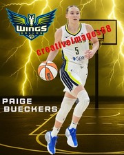 Paige Bueckers 8x10 Photo 2025 WNBA draft #1 overall pick Dallas Wings Rookie