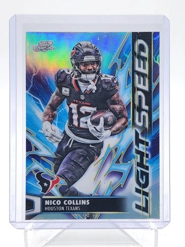 2025 Topps Cosmic Chrome Nico Collins Base (RAW)