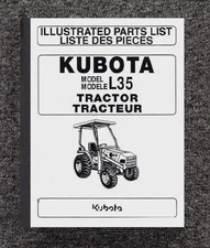 L35 Tractor Service Parts Manual Kubota Tractor L35 PAPER MANUAL