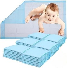 50 Pack, Disposable Baby Changing Pad Liners - 17x24 Inches Super Soft, Absor...