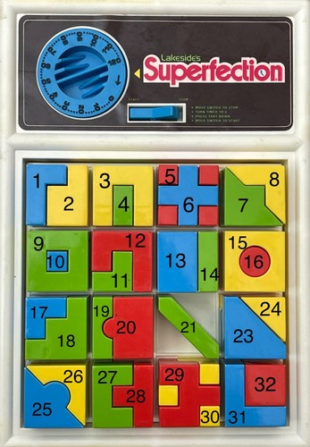 Superfection Game Individual Replacement Shapes Lakeside 1975 You Pick Pieces