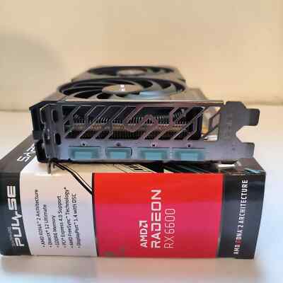 ［中古良品］Sapphire Radeon RX 6600 8GB SAPPHIRE NITRO+ Radeon RX 6600 XT GAMING OC 8G Video Card 11309-01