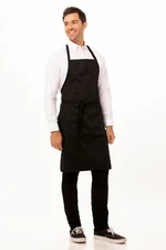 Chef Works Unisex Bib Apron without Pockets (F8NP)