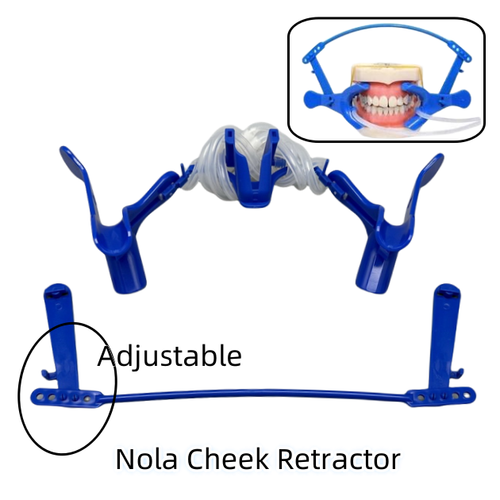 Dental Nola Lip Adjustable Cheek Retractor Mouth Opener Tongue Guard
